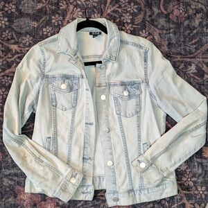 a.n.a A New Approach Light Wash Denim Jacket